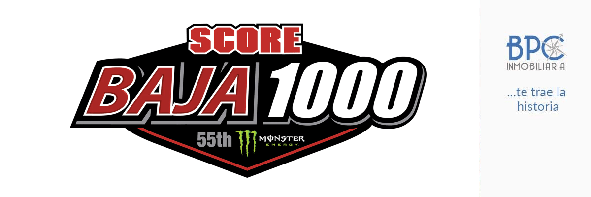 SCORE publica mapa oficial de la 55th SCORE Baja 1000.