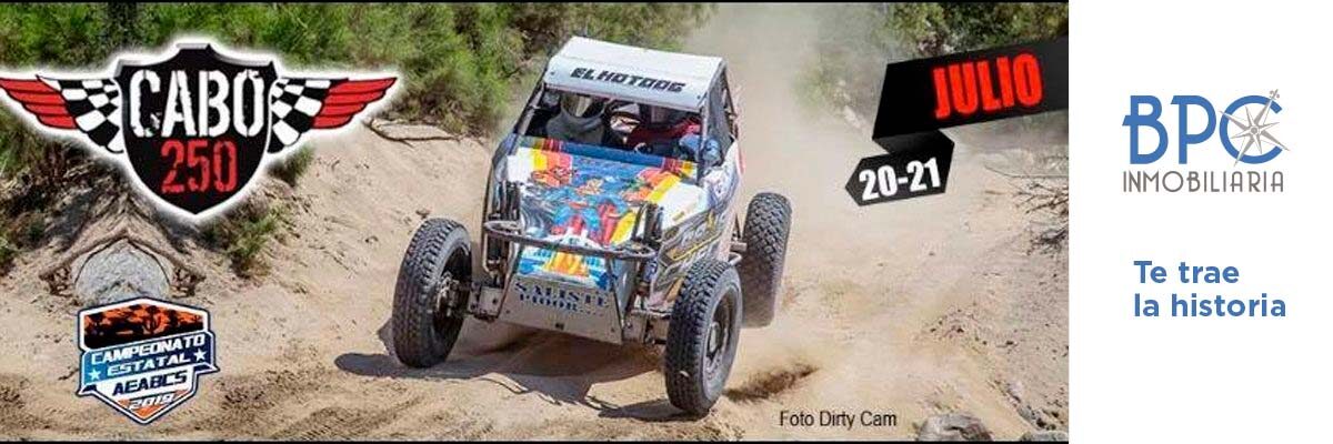 Este viernes se dio a conocer Mapa de la Carrera Off Road Cabo 250.