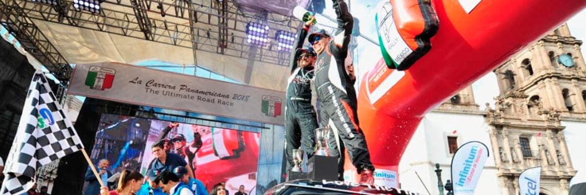 Carrera Panamericana 2018  Emilio Velázquez Ganador