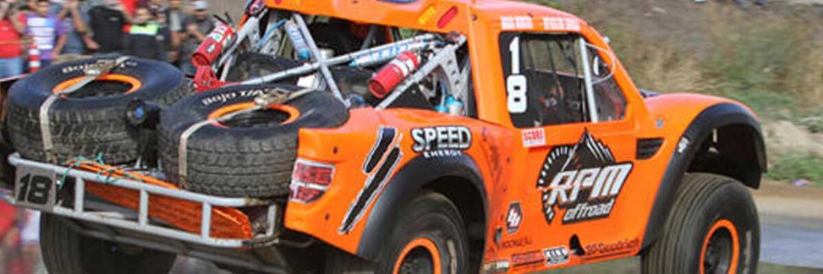 Récord Off Road Series Juan Carlos López triunfa en la ruta Ensenada a San Felipe 2018.