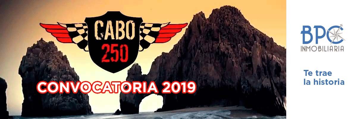 Convocatoria Off Road Cabo 250 – 2019