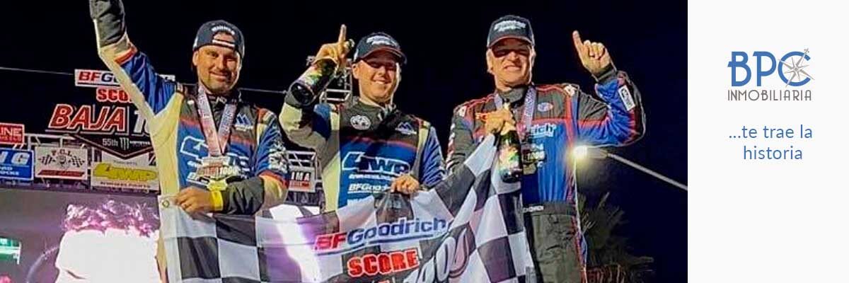 Luke y Dan Mcmillin primer pareja de hermanos en lograr el 1-2 en SCORE Baja 1000