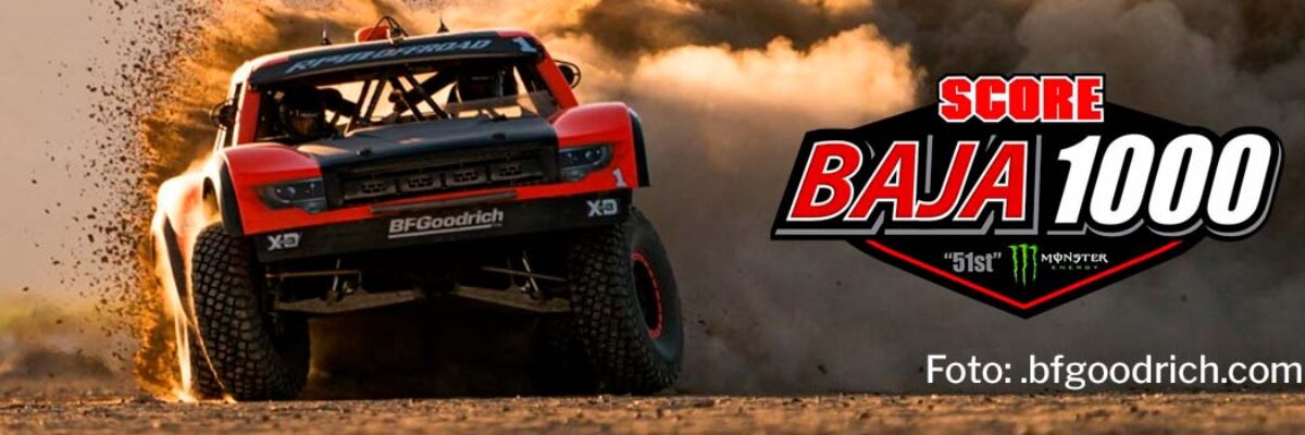 51st Baja 1000. SCORE revela la ruta este sábado en Pomona.