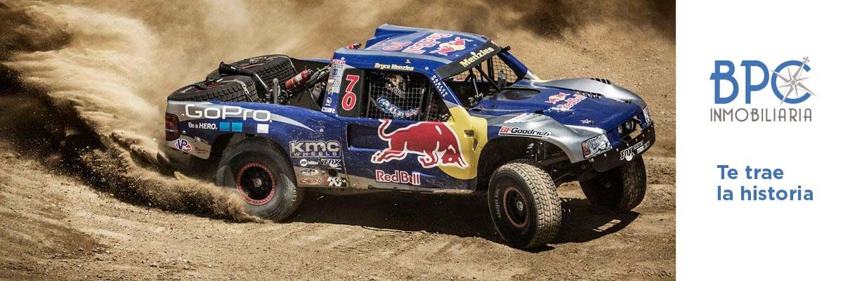 Cerrada final en la Trophy Truck de Score Baja 500.