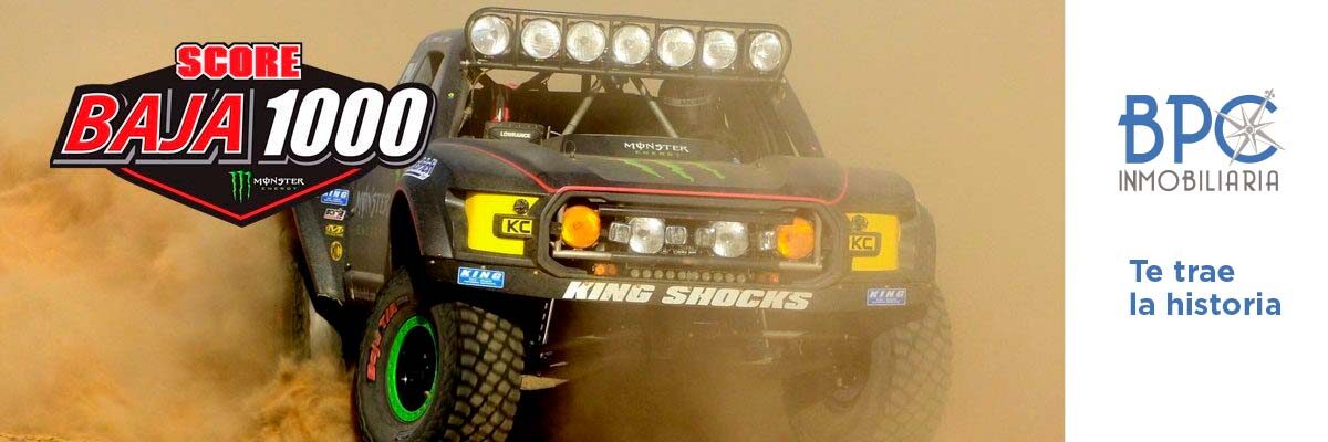 Entre 20 estelares surgirá el overall de la 52th SCORE Baja 1000.