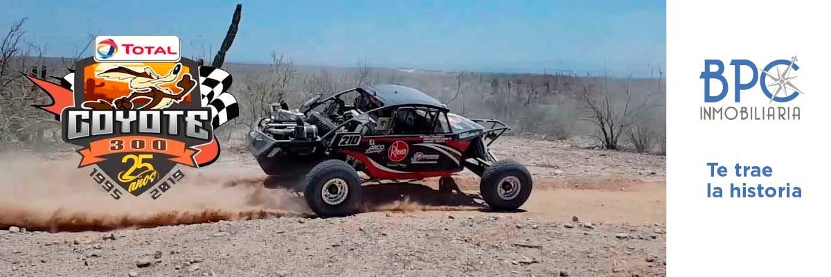 Off Road Coyote 300. Impresionante parrilla en clase 7sx