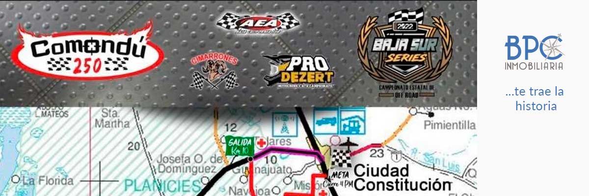 Carrera Off Road Comondú 250. Clase 1 quiere llevarse el overall