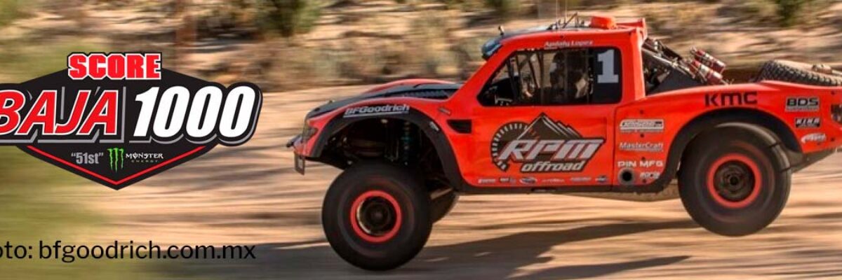 Baja 1000, 2018 – ruta con 806 millas.