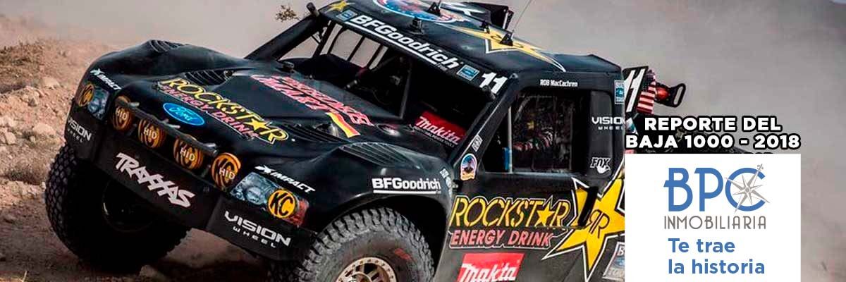 McCachren perdió la SCORE Baja 1000 pero es campeón en la Trophy Truck.