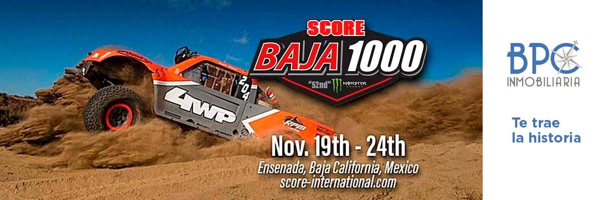 El 26 de octubre a recorrer la ruta de Baja 1000.