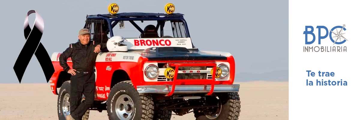 Rod Hall la ultima leyenda de SCORE Baja 1000 ha fallecido.